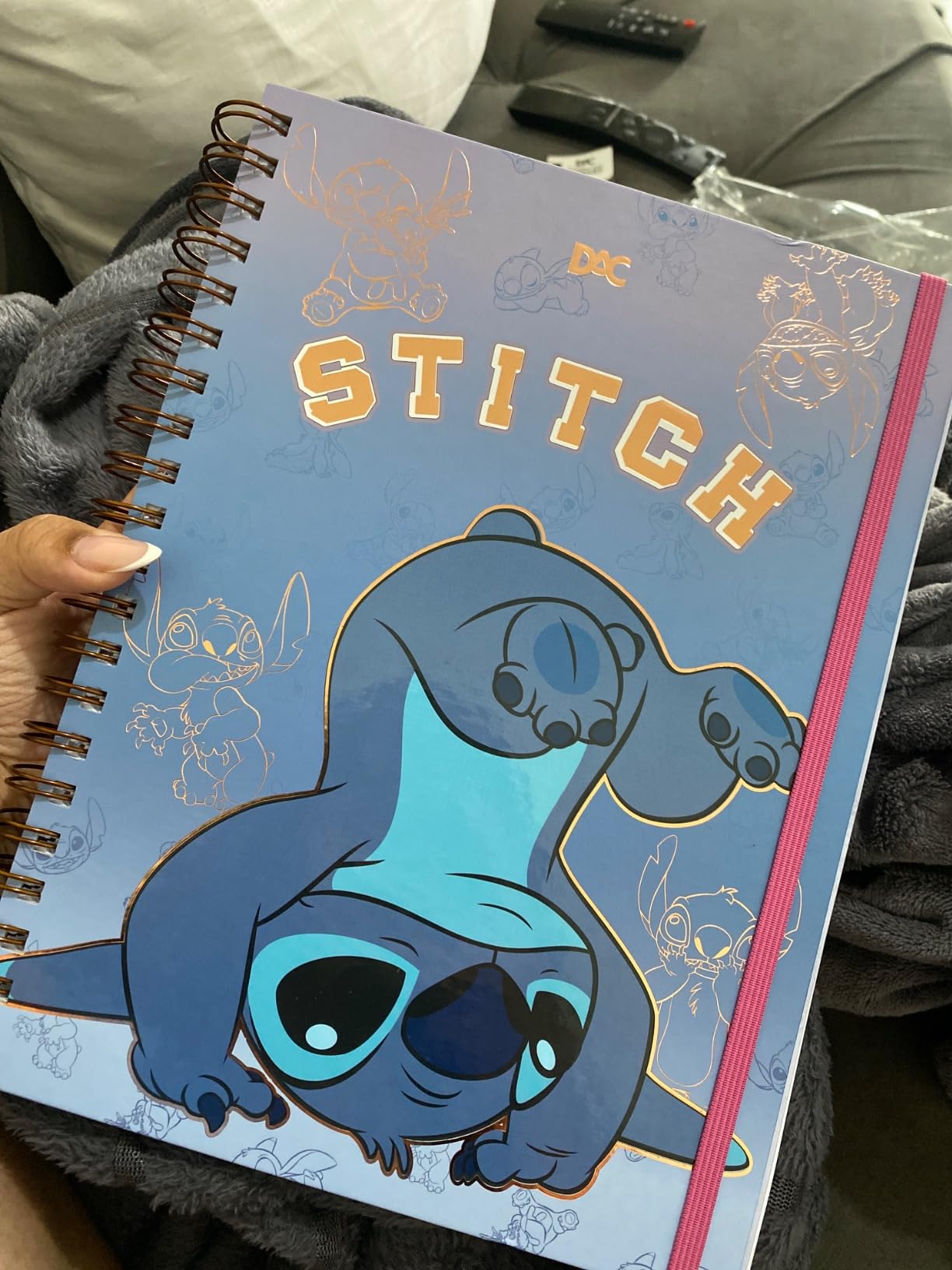 Caderno fechado